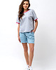 t-shirt damskie T-shirt  damski "ROSE" szary 1