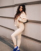 bluza bez kaptura damska So favourite sweatshirt beige konopia 1