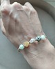 bransoletki z kamieni naturalnych Bransoletka z amazonitem (złocenie 18k)  2