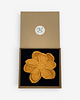 broszki Broszka kwiat XL - miodowa 1