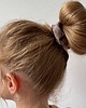 gumki do włosów Jedwabna scrunchie gumka frotka mini taupe 2