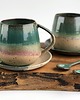 kubki Zestaw dla dwojga Kubek ceramiczny Duża filiżanka - Rajska plaża 2