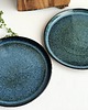 patery i talerze Zestaw ceramiczny dla dwojga talerz miska talerzyk 2