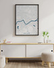 plakaty Mapa plakat - Kraków 1
