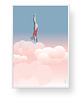 plakaty Plakat 40x50cm "Skok w Chmury" 4