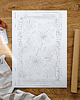 plakaty Plakat do Kolorowania Roślina Doniczkowa Schefflera 50x70cm 1
