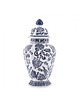 przechowywanie - różne Pojemnik Ceramiczny Amfora Ceramiczna Dark Blue White 38 cm 1