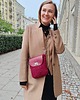 torby na ramię Mini Elegant Bag - bordo z łańcuszkiem 1