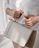 torby na ramię Skórzana torebka -ecru- GLOW BAG 1
