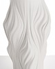 wazony Wazon porcelanowy 35x18x18 cm TWISSTIE biały 2