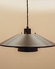 lampy wiszące Duńska lampa wisząca z warstwowym kloszem, lata 60. 1