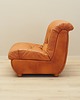 fotele Fotel rudy, włoski design, lata 70, produkcja: Włochy 2