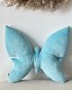 poduszki z grafiką Poduszka Dekoracyjna Motyl Pastelowy Jasny Turkus 1