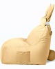 pufa dla dziecka Pufa siedzisko Funny Bunny VELVET- Żółta 2
