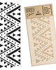 tapety i naklejki ścienne Szablon malarski border // DYWAN GEOMETRYCZNY 2