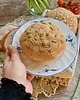 zabawki - inne Robiony na drutach chlebek z ziarnami 3