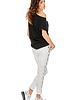 t-shirt damskie T-shirt z dekoltem w serek 1