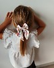 dziewczynka - inne Gumka jedwabna z kokardą MINI scrunchie spring flowers 3