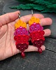 kolczyki soutache Kolczyki sutasz ombre kolorowe barwne energetyczne wiosenne Marengo 1