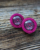 kolczyki soutache Pink Panter -kolczyki sutasz z motywem panterki 3