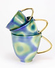 filiżanki Filiżanka porcelanowa do espresso Aquarelle 2