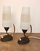lampy stołowe Komplet lampek Mid Century 60s  5