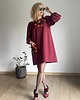 sukienki mini damskie Sukienka Bordo R. 40/42 1