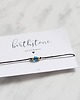 bransoletki na sznurku GRUDZIEŃ - DECEMBER Birthstone Bracelet 1