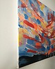 obrazy Obraz ręcznie malowany na płótnie 40x50 cm - abstrakcyjny pejzaż 3