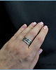 pierścionki srebrne GEOMETRIC SILVER  4