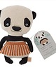 przytulanki dla niemowląt i dzieci Przytulanka ręcznie wykonana Panda OYOY 1