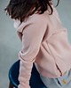 bluza z kapturem damska Bluza DAMSKA BRZOSKWINIOWA 1