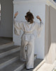 bluzki kimonowe damskie Lniane kimono nr 1 100% LEN 4