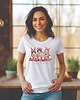 t-shirt damskie ŚWIĄTECZNE KOTY  koszulka z nadrukiem 3