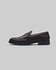 buty męskie Czarne skórzane buty męskie penny loafers F308 obuwie 1