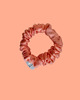 gumki do włosów Gumka jedwabna, scrunchie, frotka light salmon MINI 3