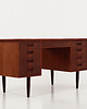 biurka Biurko tekowe, duński design, lata 70, produkcja: Dania 3