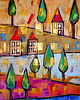 plakaty Za oknem- plakat 50x70 cm 1