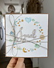 kartki scrapbooking Ręcznie robiona kartka na narodziny dziecka - gratulacje - synek 1