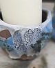 świeczniki i świece Świeczniki ceramiczne - komplet 3 szt. - ozdobne 3