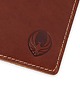 portfele męskie Męski brązowy portfel slimwallet ORLOVSKY W02 1