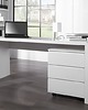 biurka Biurko Shine On White płyta MDF 160cm 1