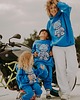 bluza z kapturem damska Bluza oversize Blue Teddy dla mamy i taty 7
