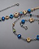 bransoletki srebrne Colours mix vol. 10 /deep blue / - bransoletka 3