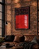 grafiki i ilustracje PLAKAT abstrakcyjny Rothko Chillida plakat wystawowy 2
