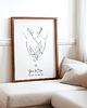 grafiki i ilustracje Plakat personalizowany Zakochani - 004 2
