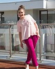 bluzki kimonowe damskie KOSZULOVE bluzka oversize z kieszonką 5