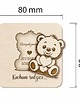 kartki scrapbooking Kochani Rodzice ZOSTANIECIE DZIADKAMI Informacja dla dziadków o ciąży 1SZT 2