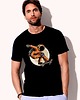 t-shirty męskie Koszulka organiczna z nadrukiem Space ride 1