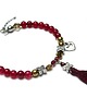 bransoletki z kamieni naturalnych Alloys Collection /boho - carmine /vol .2 2